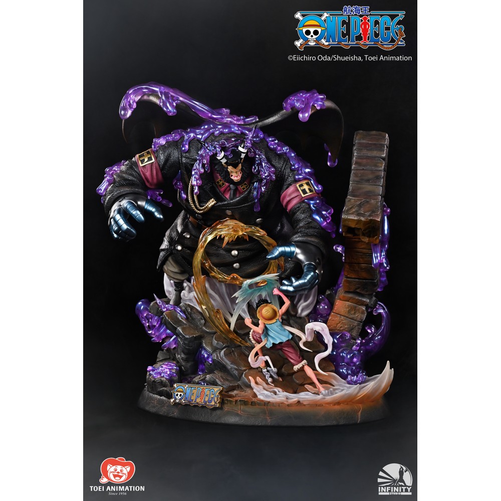 Infinity Studio Licensed One Piece Magellan vs Luffy Resin Statue