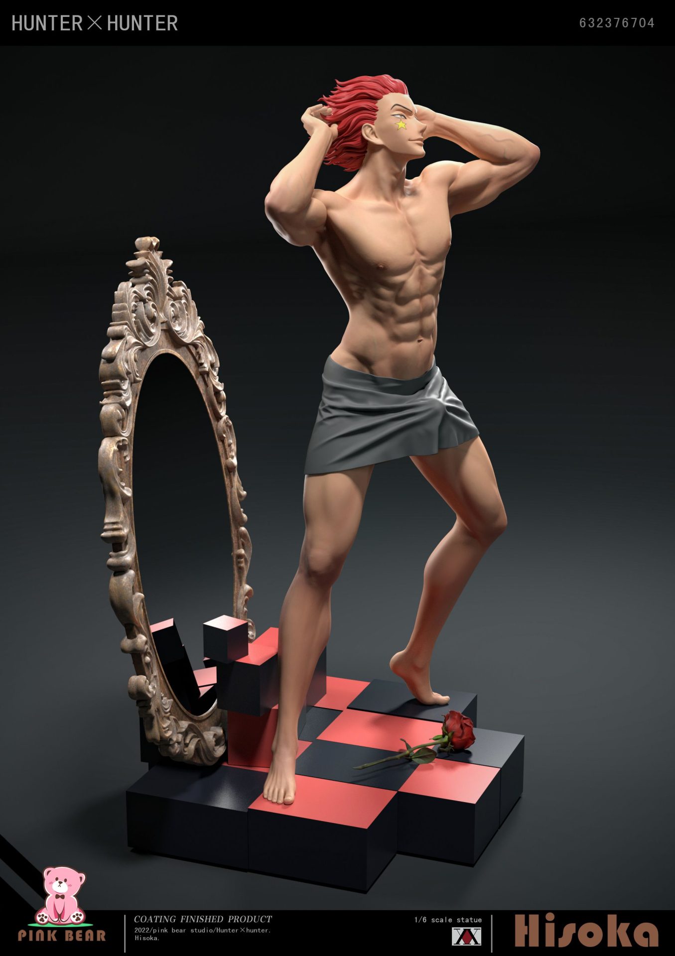 Pink Bear Studio Hunter X Hunter 1 6 Hisoka Gk Resin Statue Preorder Toy Okoku