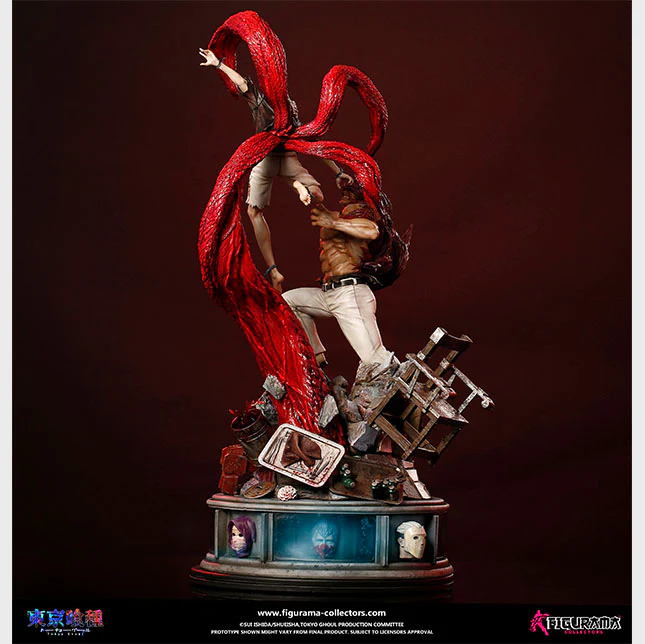 yamori  Tokyo Ghoul: Kaneki VS Yamori Elite Fandom Statue - HYPERTOYS