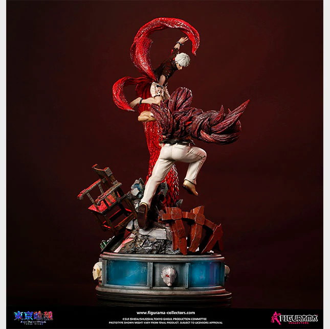 yamori  Figurama Collectibles Tokyo Ghoul Licensed 1/6 Ken Kaneki vs