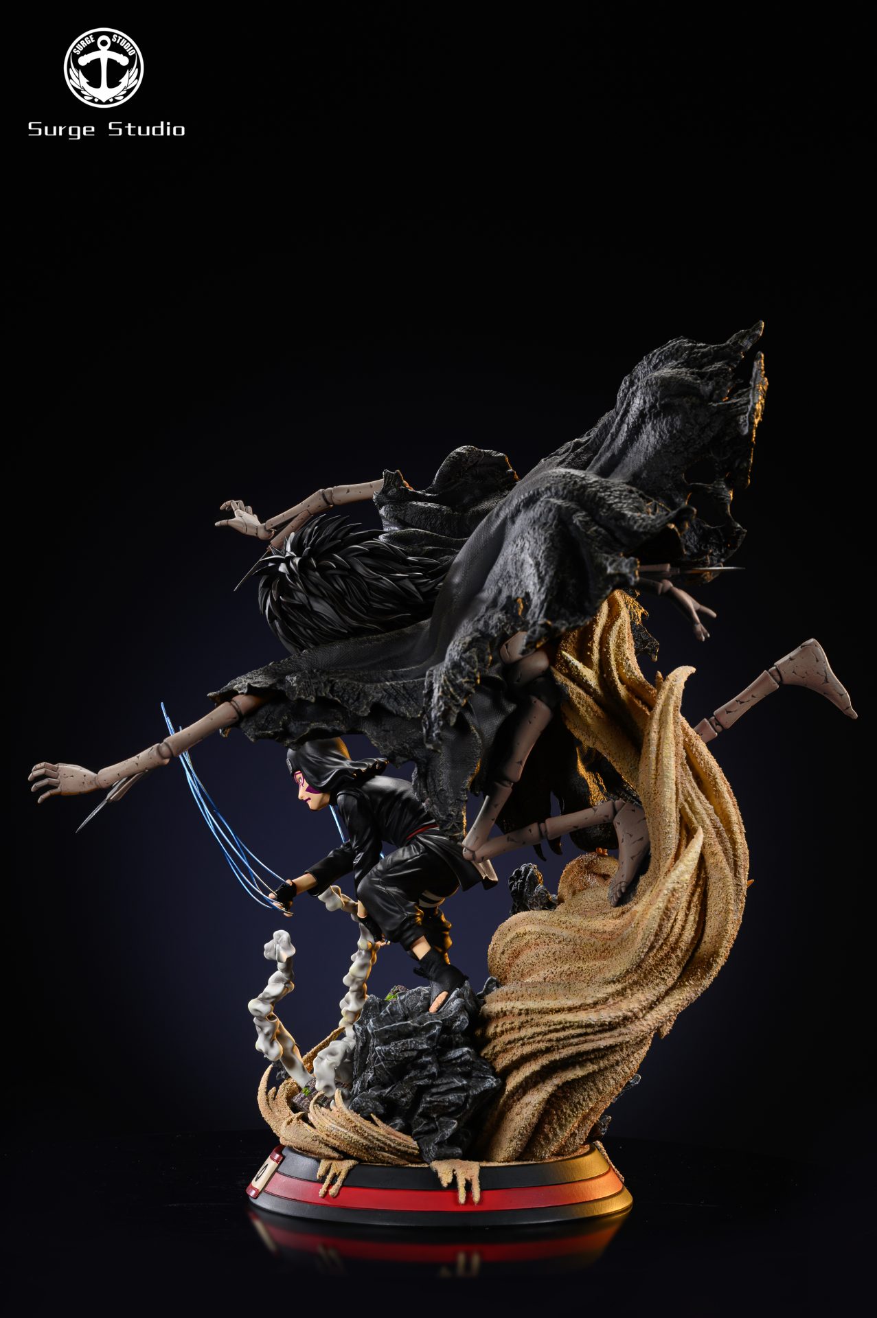 すてかせSurge Studio カンクロウ Naruto Surge Studio Kid Kankuro Resin Statue – ClubHouse Statues