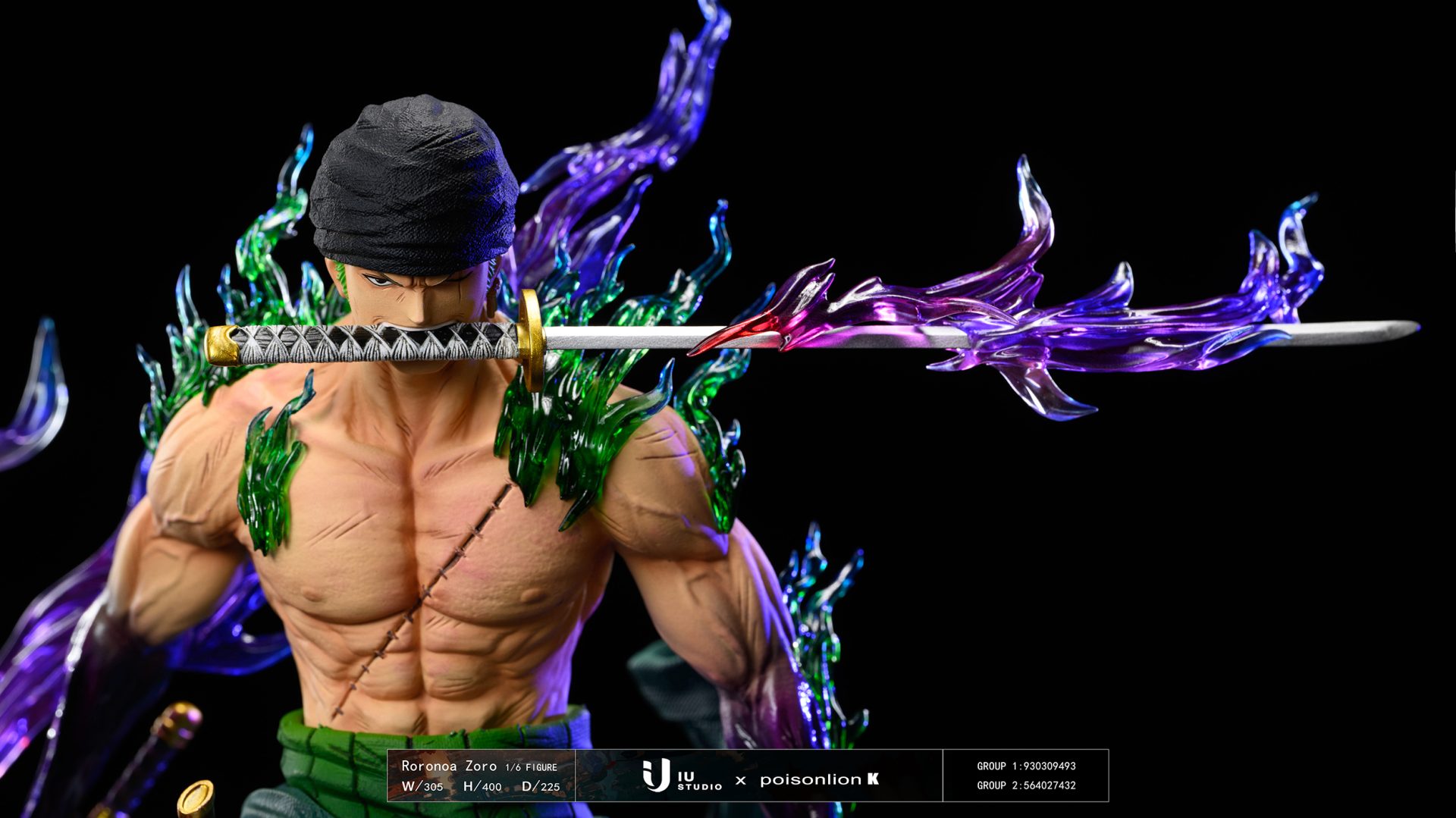 IUスタジオ ゾロ IU Studio POP One Piece Roronoa Zoro Resin Statue