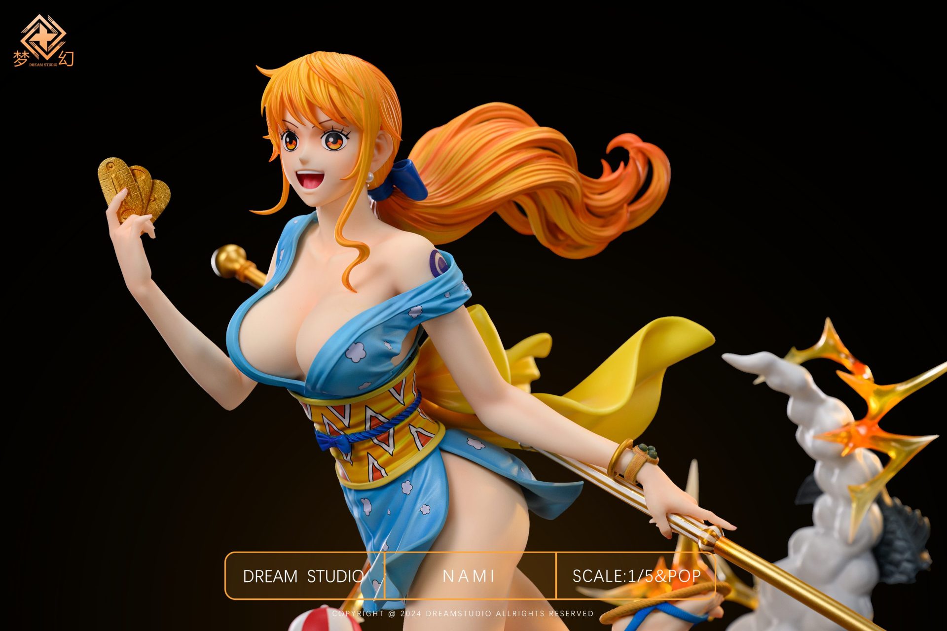 Dream Studio POP & 1/5 Scale OP Nami GK Resin Statue