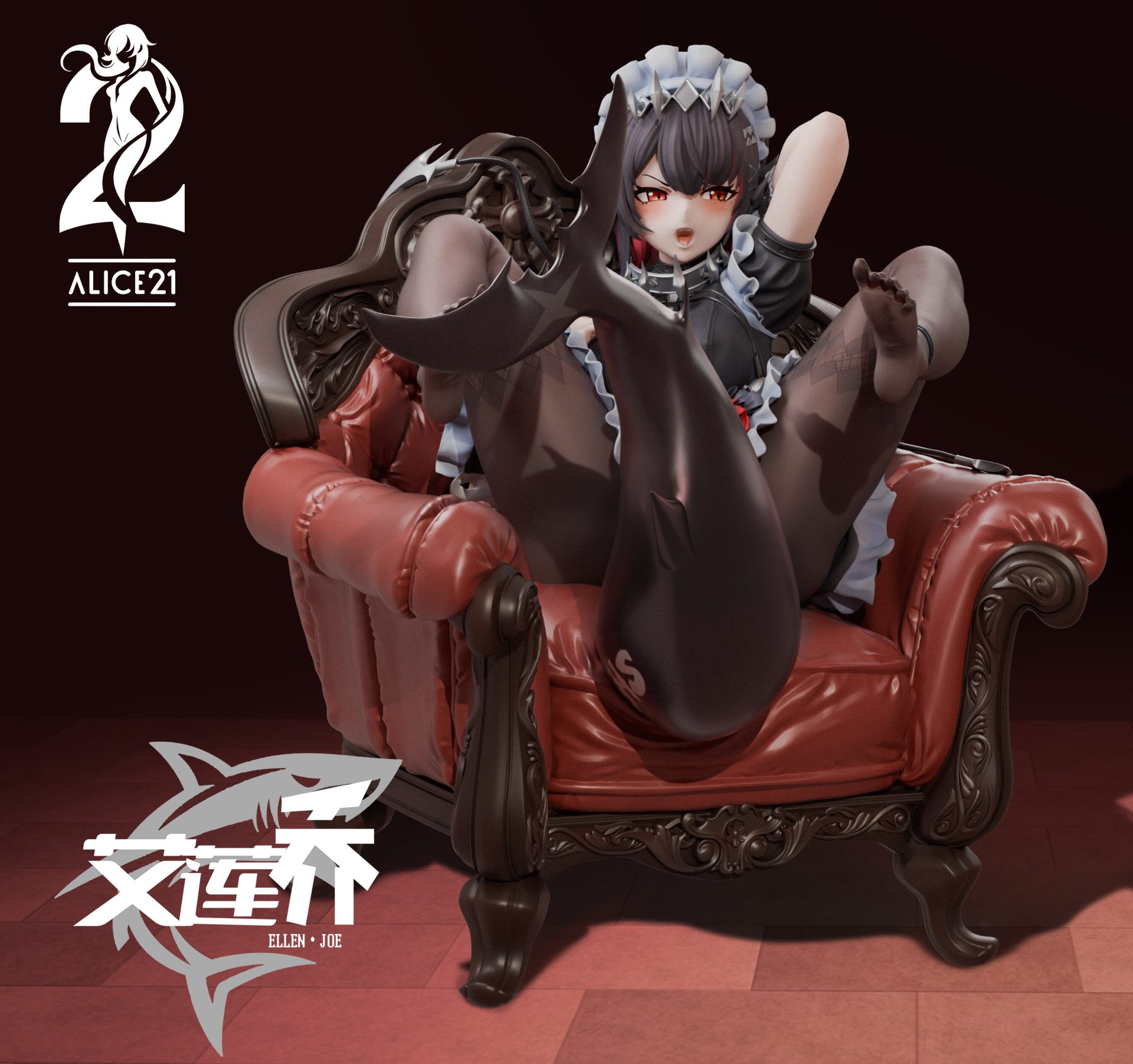 Alice21 Studio 1/6 Scale Zenless Zone Zero Ellen Joe GK Resin