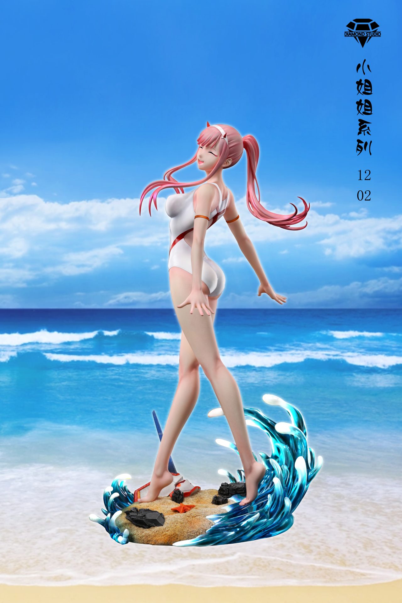 Diamond Studio 1/6 Scale DARLING in The Franxx Zero Two