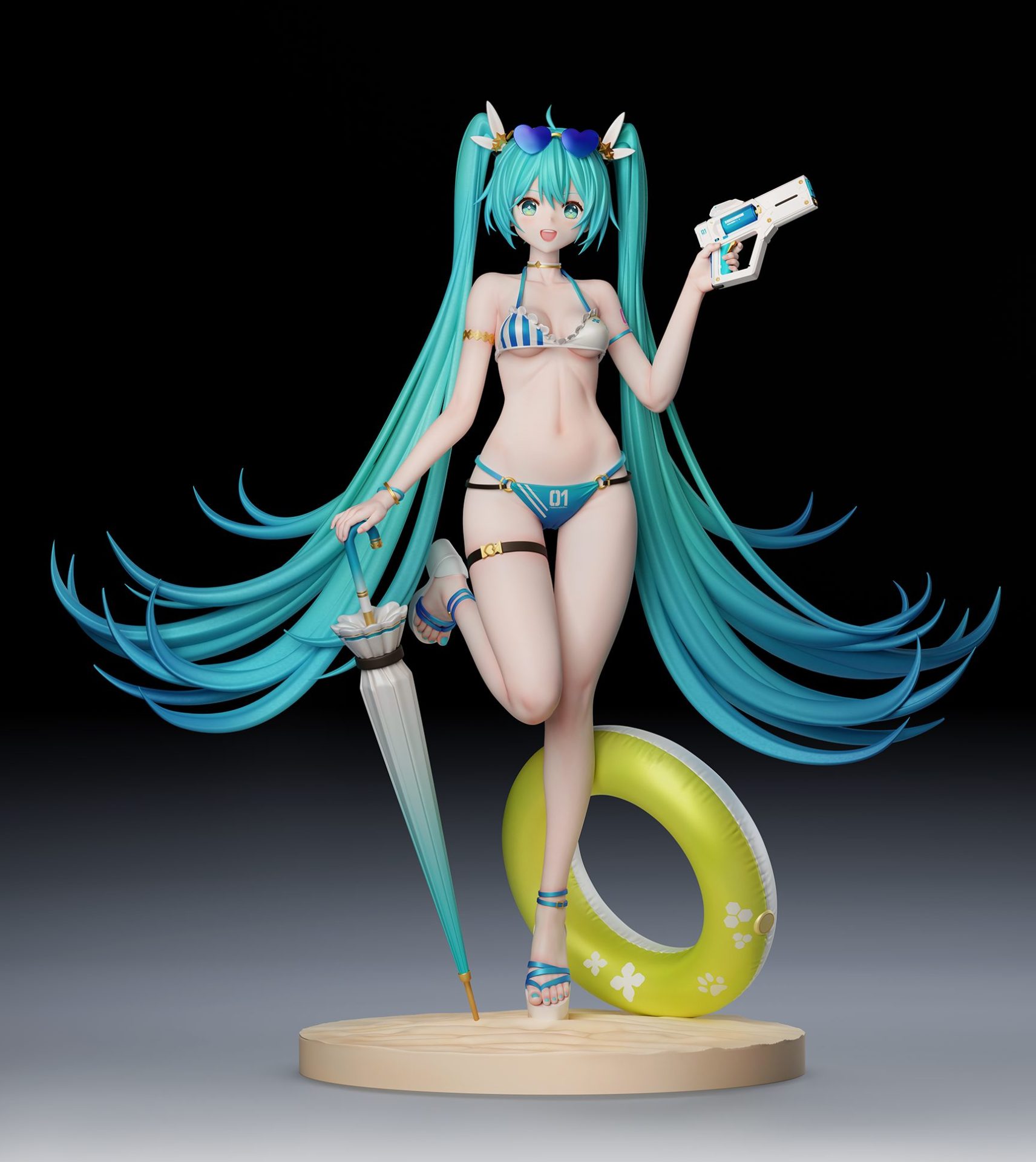 MoKu Studio VOCALOID 初音ミク Jack-o pose MoKu Studio - VOCALOID Hatsune Miku Jack-o pose - OrzGK
