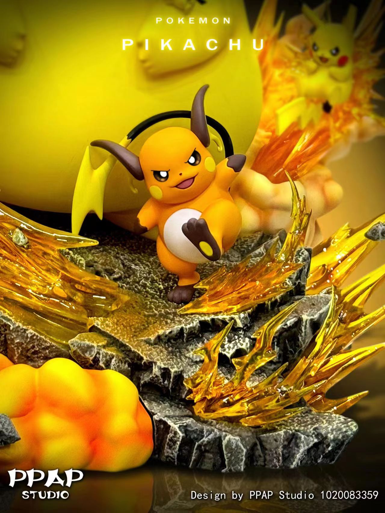 PPAP Studio Gigantomax Pikachu GK Resin Statue PREORDER - Toy Okoku