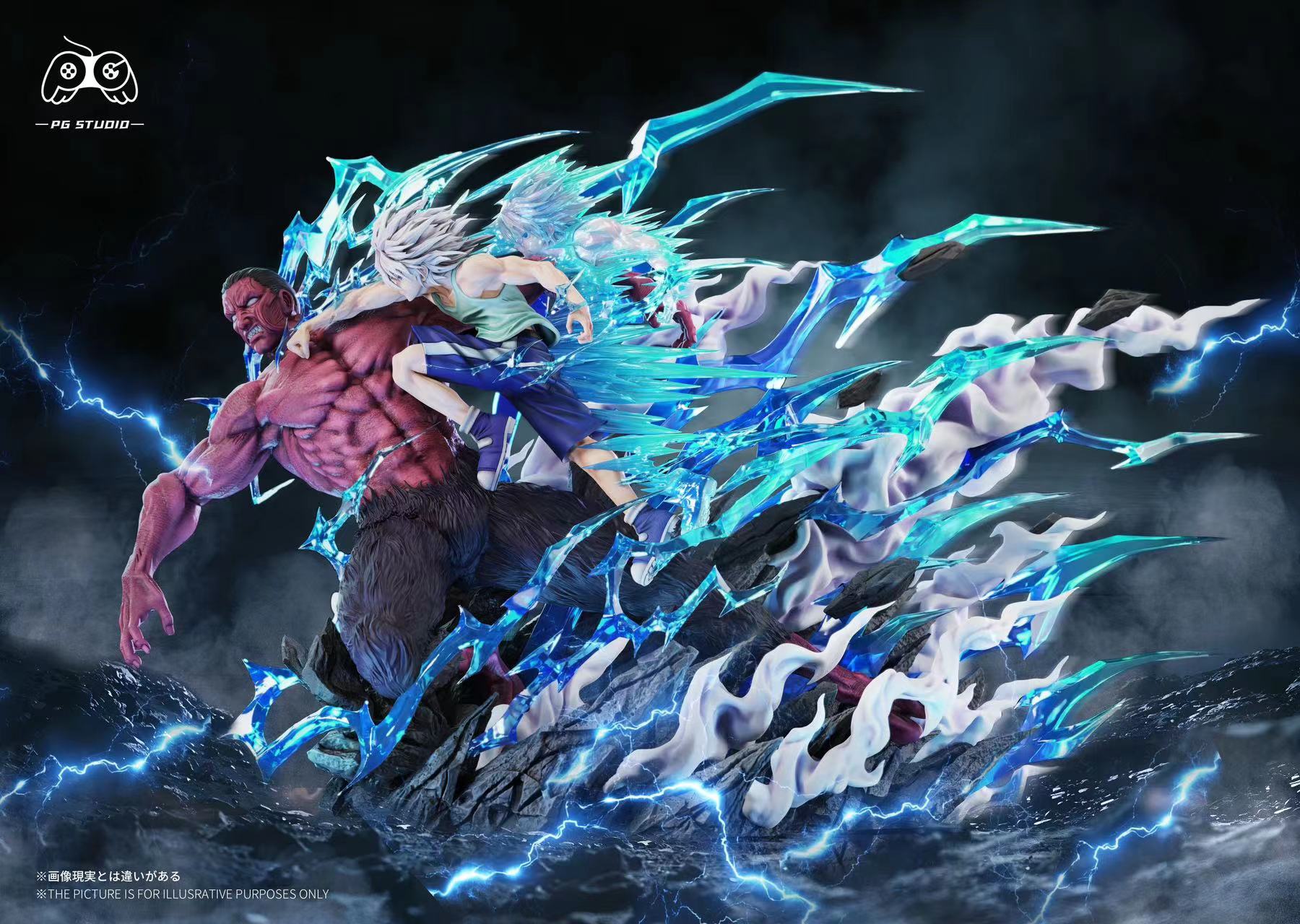 PG Studio 1/6 HxH Killua VS Menthuthuyoupi GK Resin Statue PREORDER