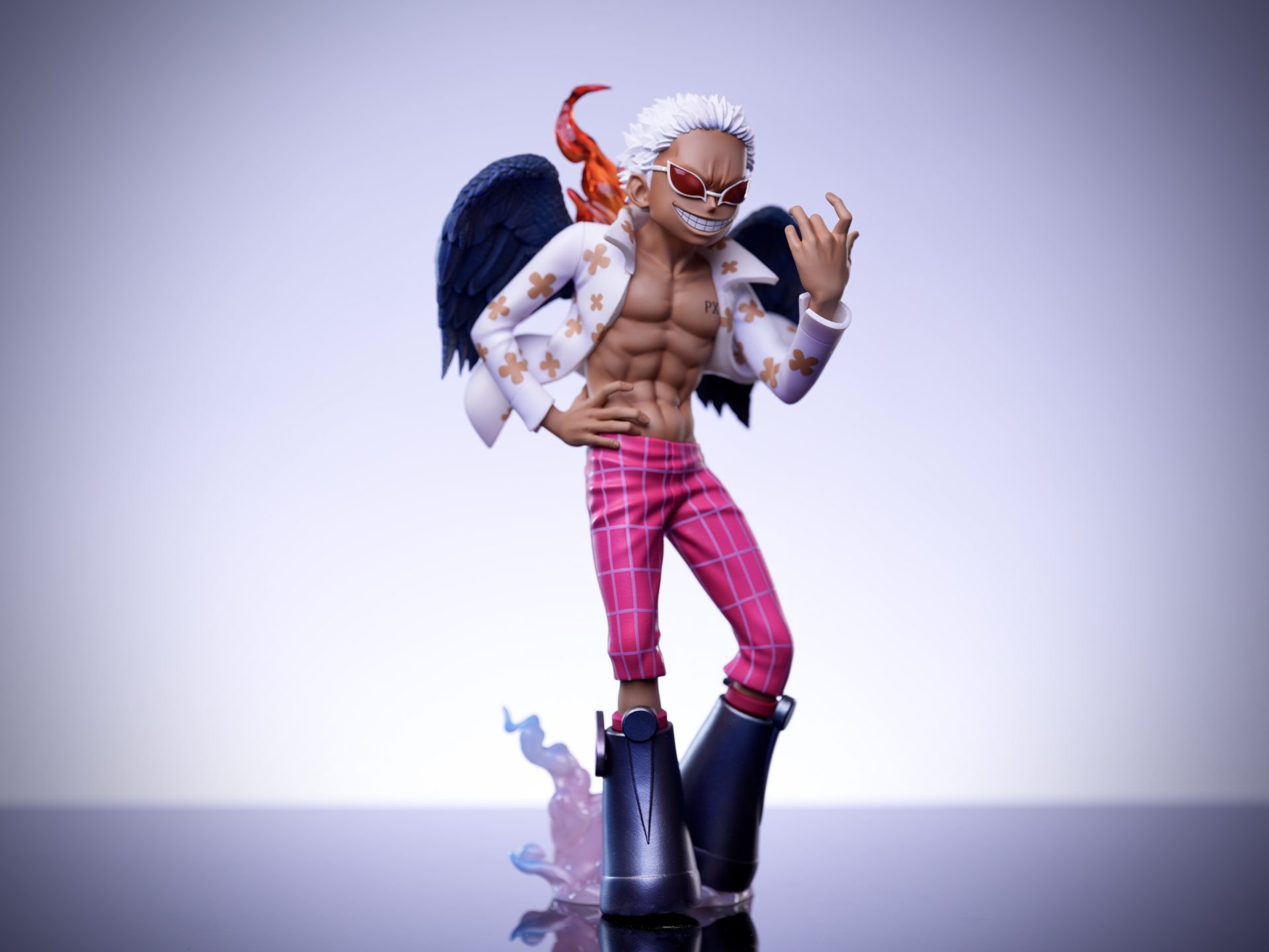 Super Guai Studio OP Seraphim Doflamingo GK Resin Statue PREORDER Toy