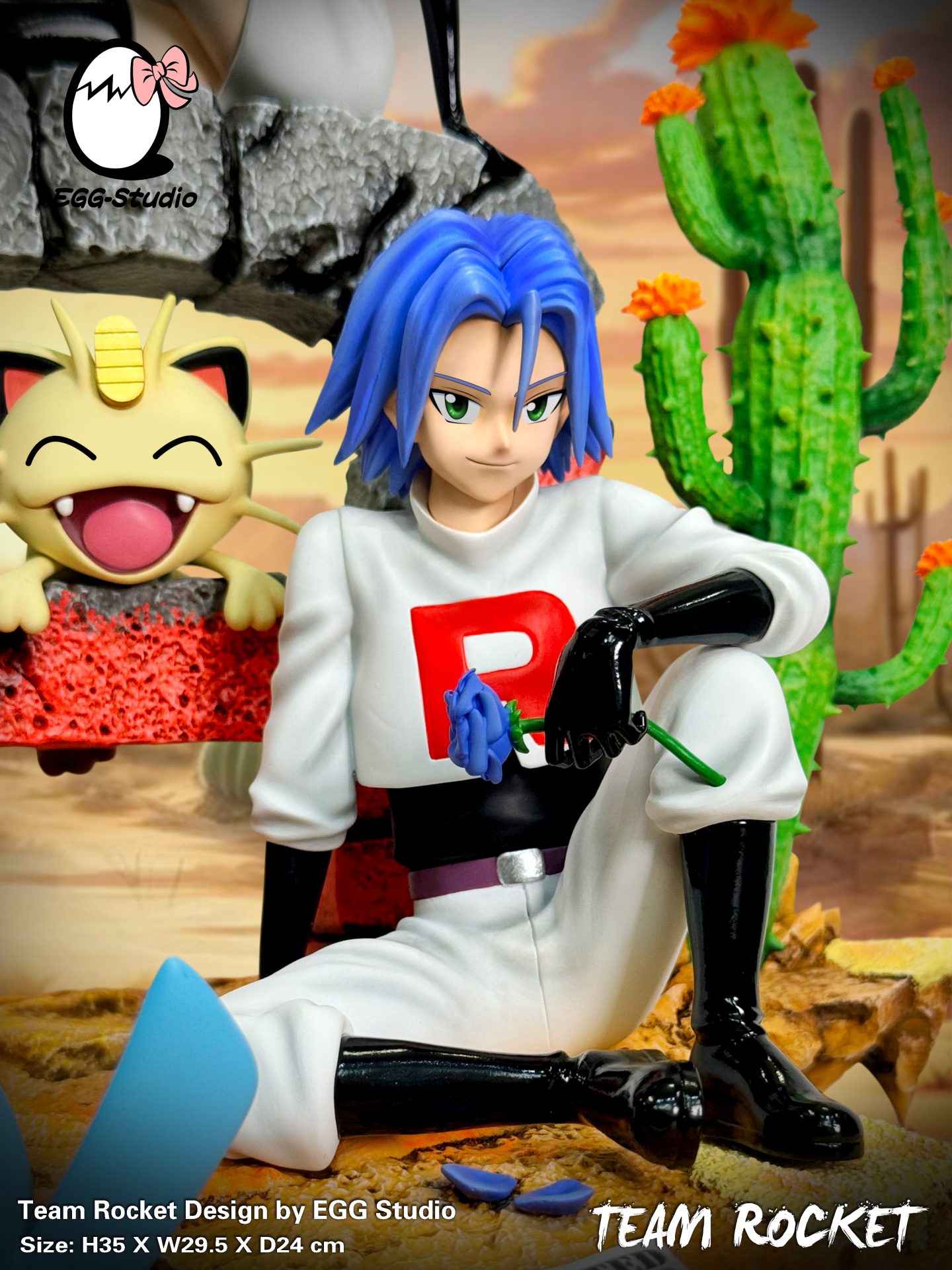 EGG Studio Team Rocket GK Resin Statue PREORDER - Toy Okoku