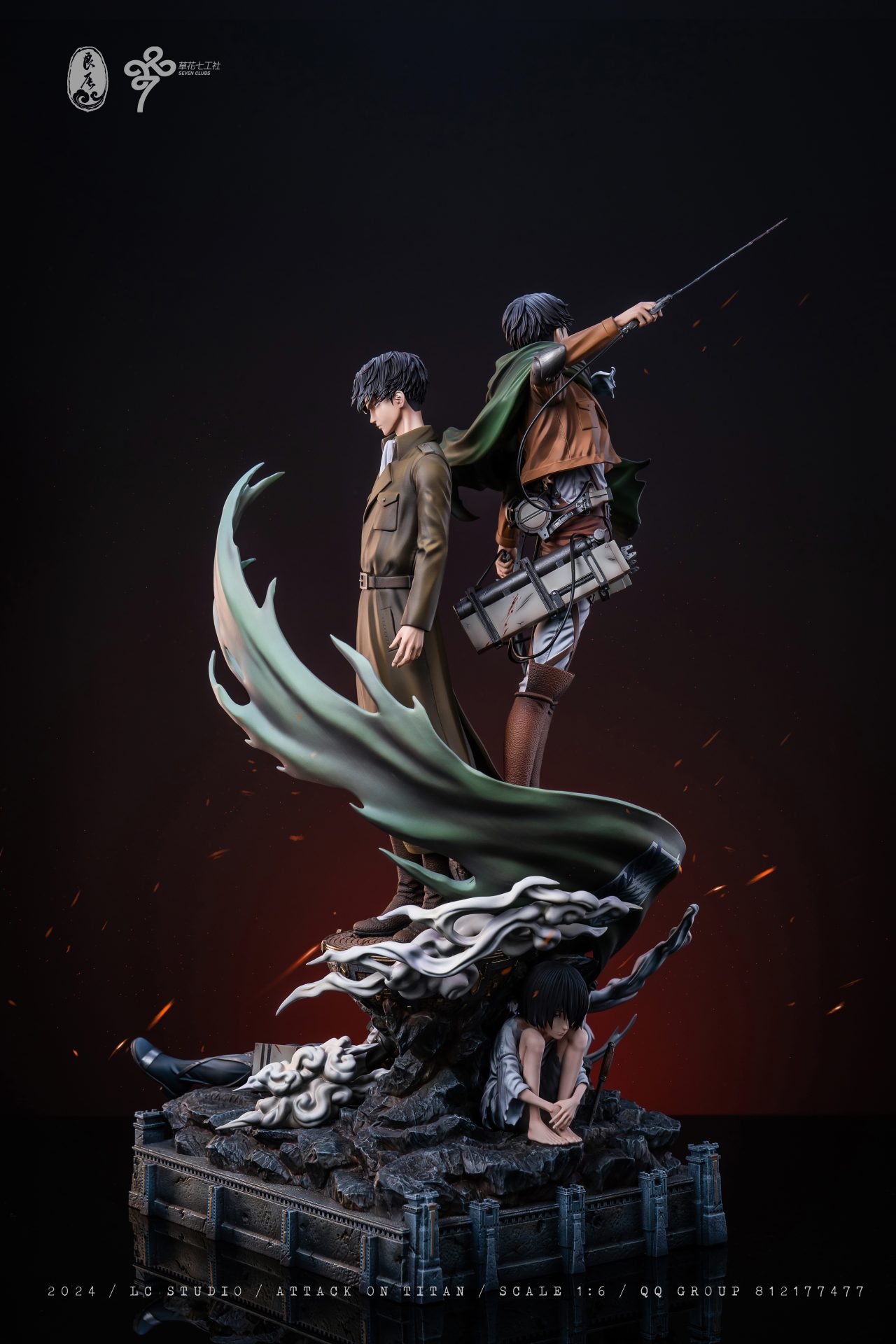 LC Studio AOT Series Memories Of Levi Ackerman GK Resin Statue PREORDER 