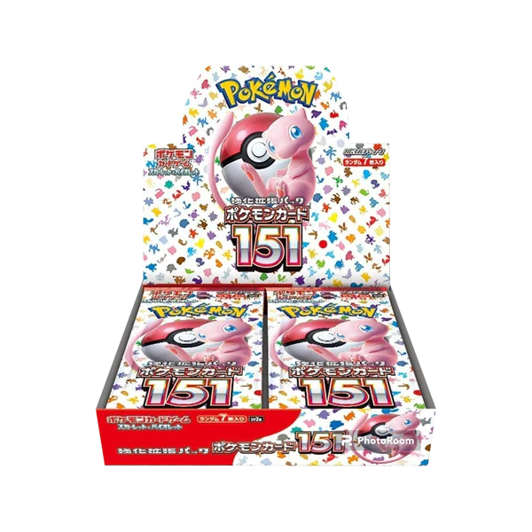 Pokemon TCG Trading Card Game 151 collection - JP Booster Box