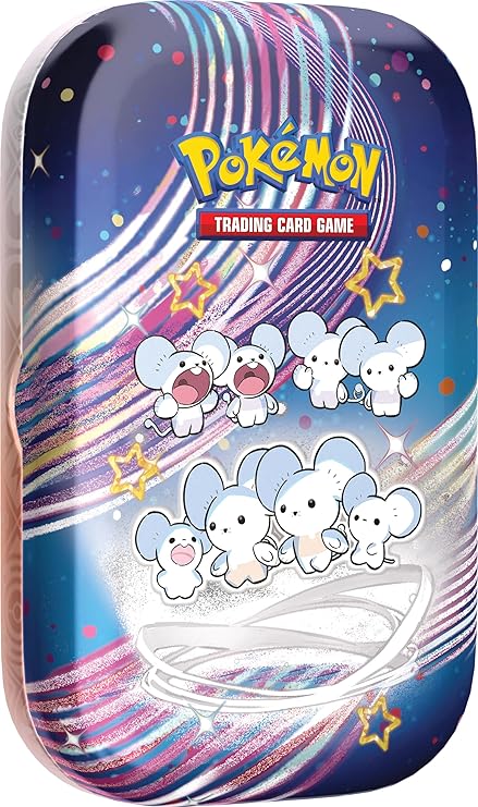 Pokémon TCG: Scarlet & Violet—Paldean Fates Mini Tin – Maushold set of 2 tin