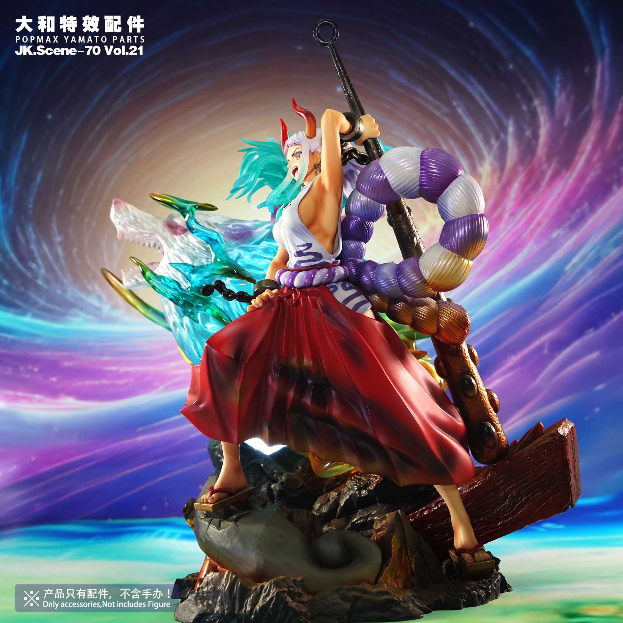 Yamato Resin Statue + Accessories | One Piece - PREORDER