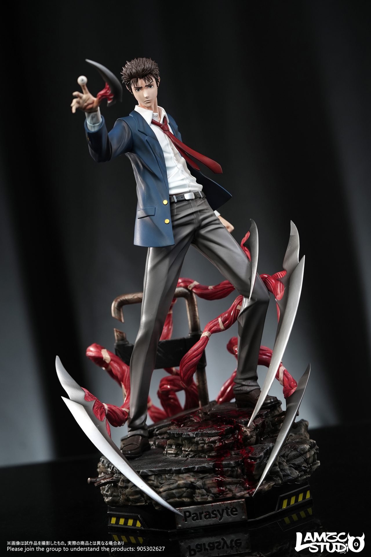 LAMZC Studio 1/6 Parasyte Shinichi Izumi GK Resin STATUE