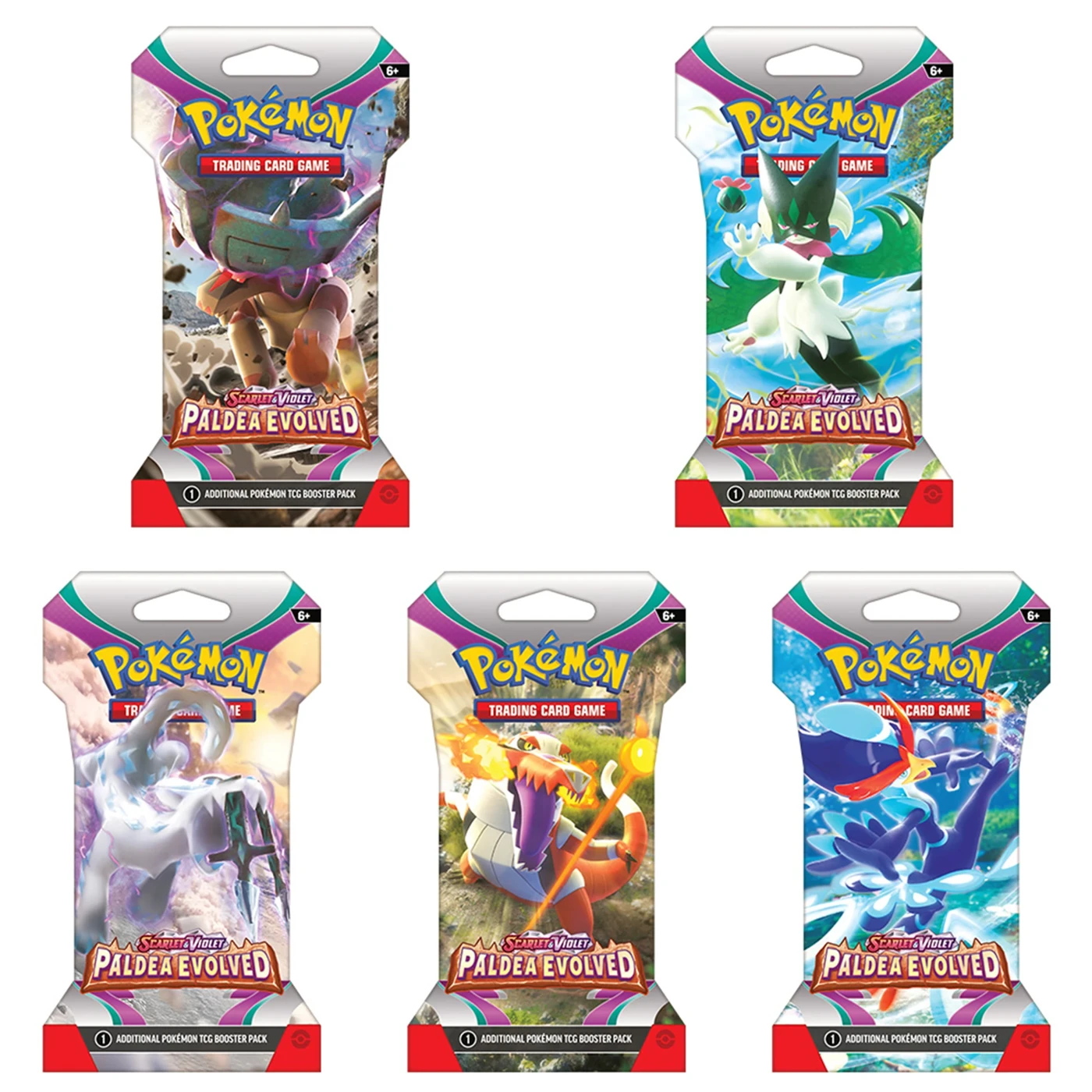 Pokémon TCG: Scarlet & Violet Paldea Evolved Blister Pack - Assorted