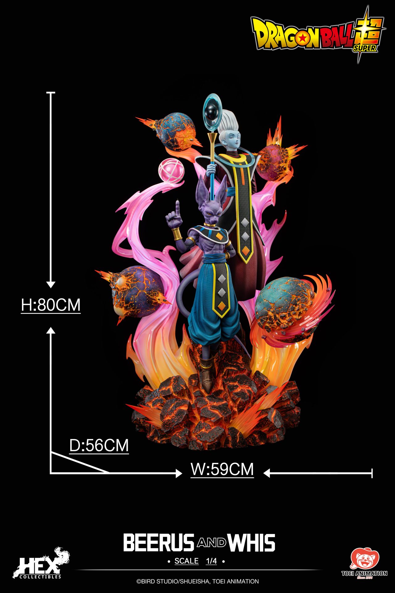 HEX Collectibles 1/4 Scale Beeyrus x Whisz LICENSED Resin Statue