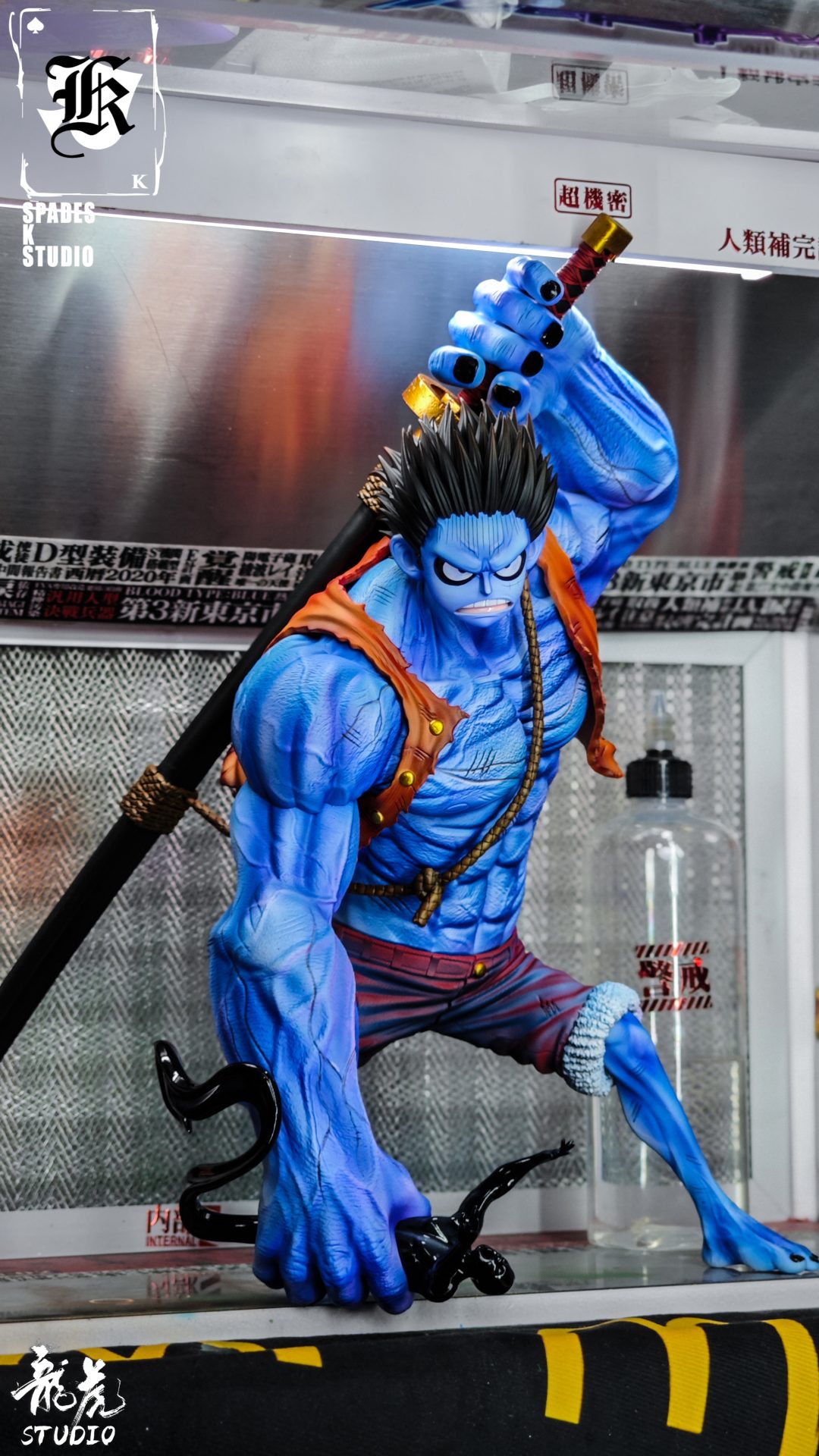 Spades K Studio (SPK) OP Nightmare Luffy GK Resin Statue