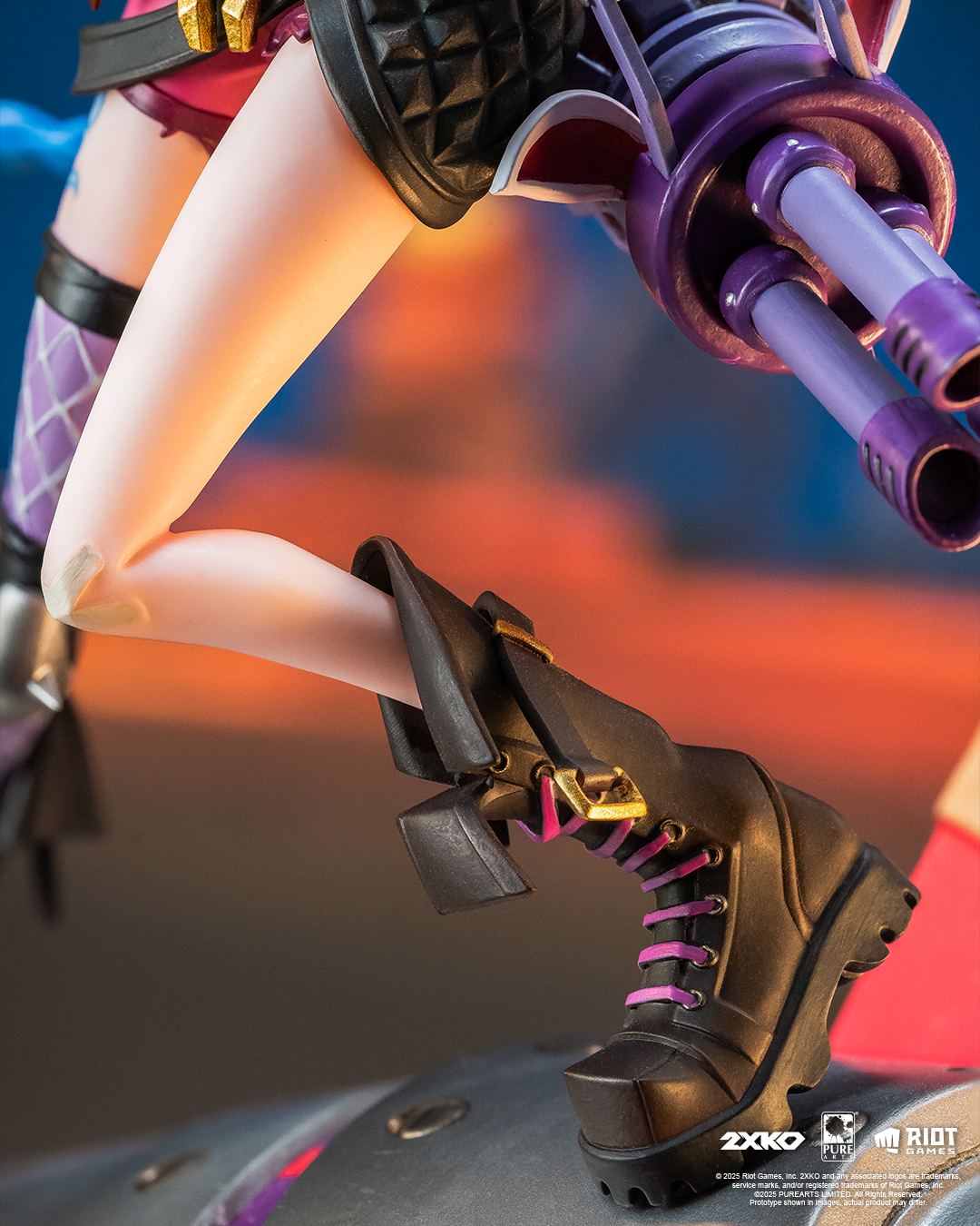 Pure Arts Studio 1/10 Scale 2XKO Jinx & Warwick Resin Statue